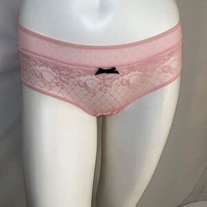 Victoria’s Secret Sexy Little Things pink mesh and lace panty